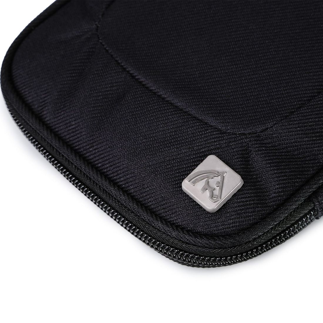 Kit Bolsa de Viagem 9 em 1 Preto, Kit Frasco 7 Pecas Preto e Nécessaire Porta Eletrônicos