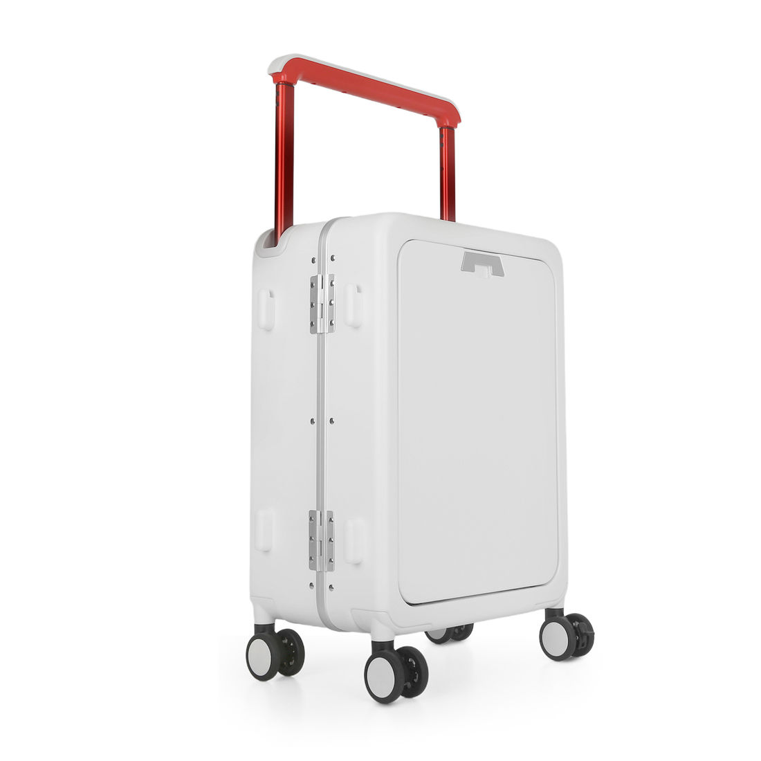 Mala de Viagem Pequena de Bordo 10 kg em Policarbonato Barcelona Maloa Branco Mala de Viagem Pequena de Bordo 10 kg em Policarbonato Barcelona Maloa Branco