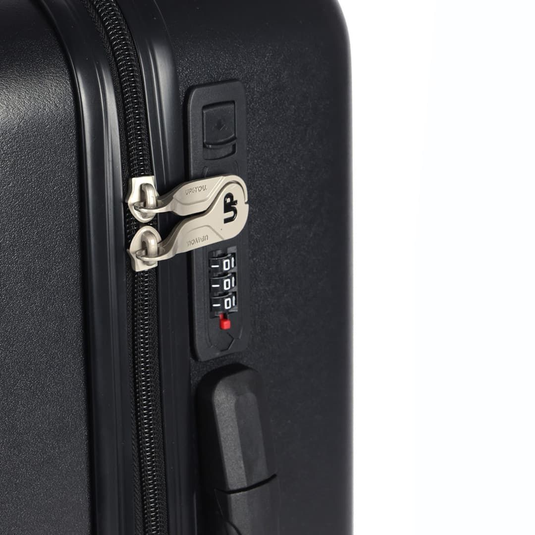 Mala de Viagem Pequena de Bordo 10kg Rolling Preto