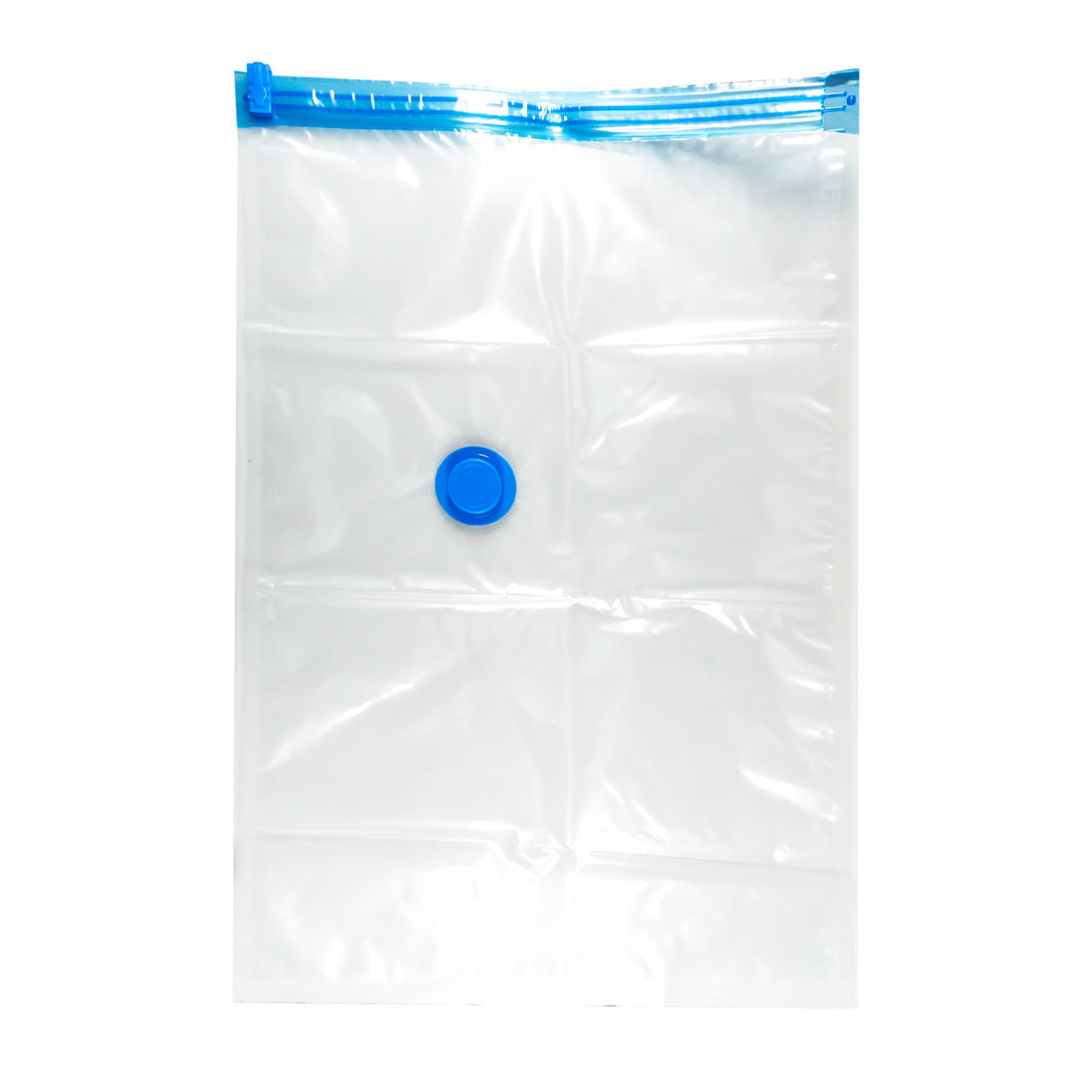 Saco Organizador de Roupa a Vácuo com Valvula para Sucção 45x65cm Saco Organizador de Roupa a Vácuo com Valvula para Sucção 45x65cm