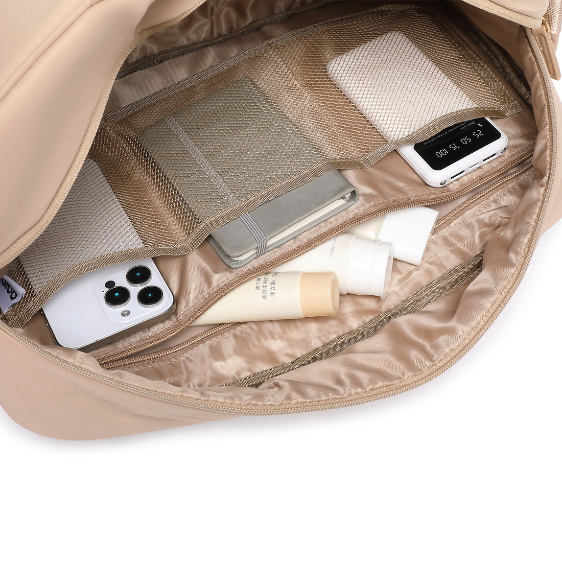 Bolsa de Viagem em Poliéster Multifuncional Air Duffle Maloa Cáqui Bolsa de Viagem em Poliéster Multifuncional Air Duffle Maloa Cáqui