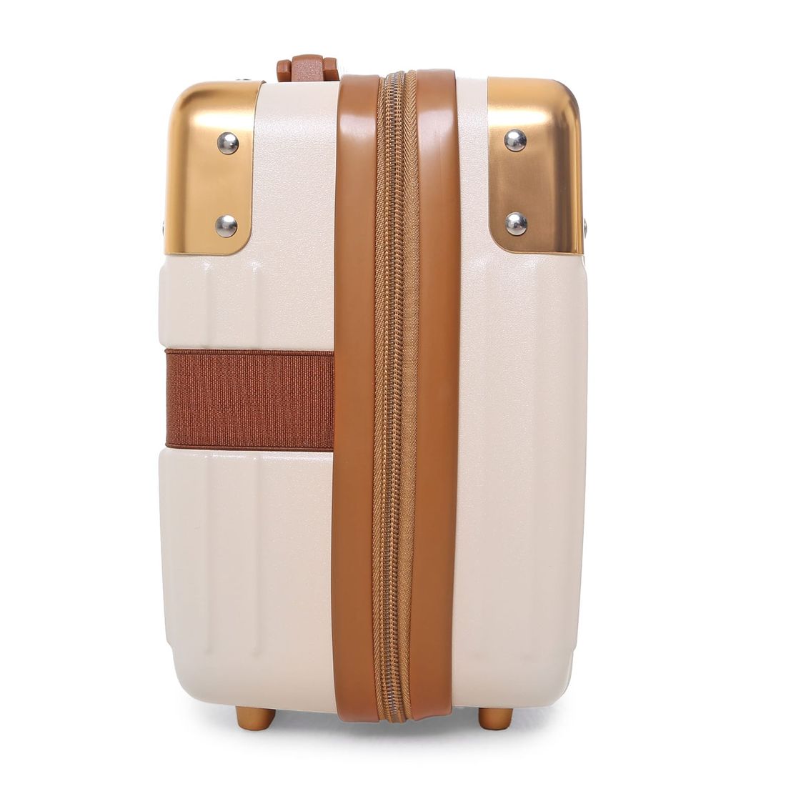 Kit de Malas de Viagem Media 23kg e Grande 32kg e Ganhe Frasqueira Toronto Bege Kit de Malas de Viagem Media 23kg e Grande 32kg e Ganhe Frasqueira Toronto Bege