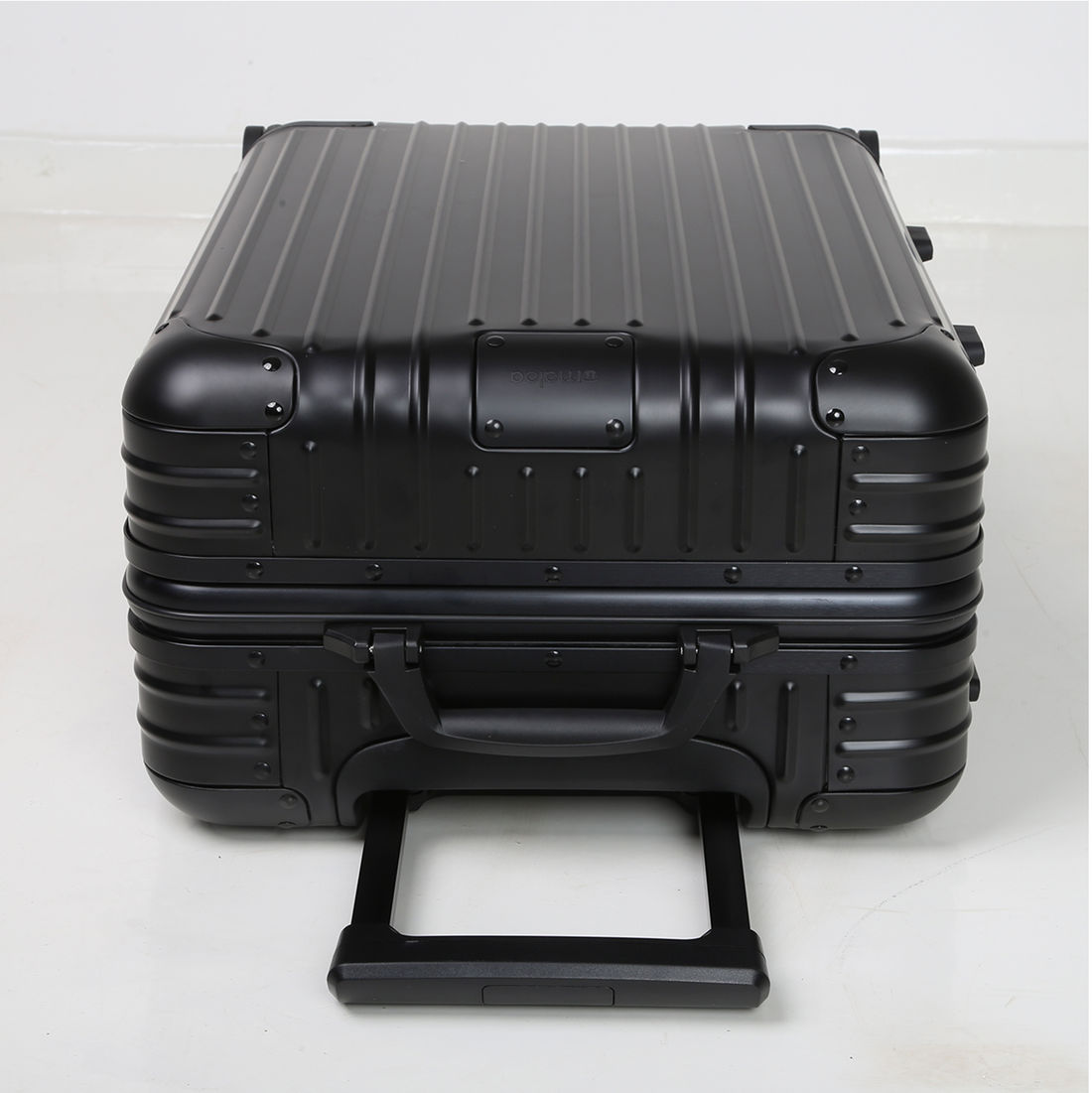 Mala de Viagem Pequena de Bordo 10 kg em Aluminio Dubai Maloa Preto