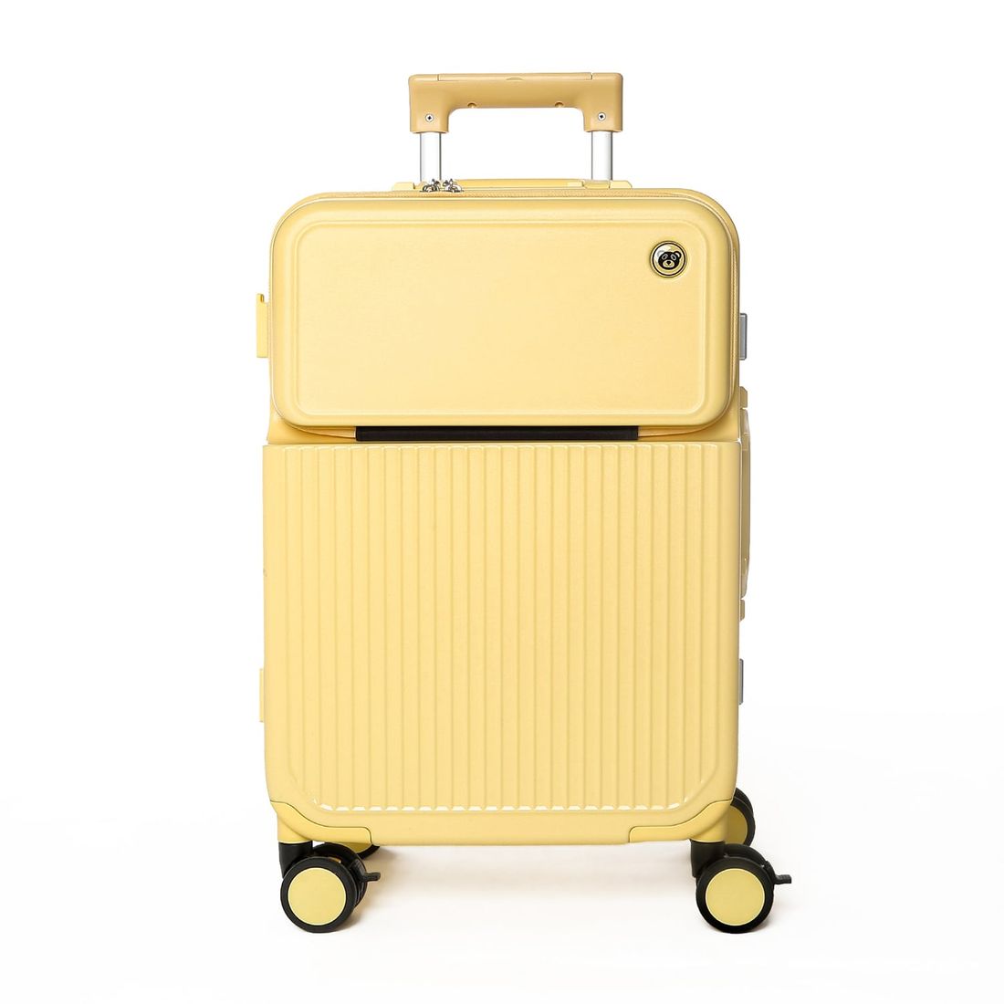 Mala de Viagem Pequena de Bordo 10 kg em Policarbonato Porto Maloa Amarelo Mala de Viagem Pequena de Bordo 10 kg em Policarbonato Porto Maloa Amarelo