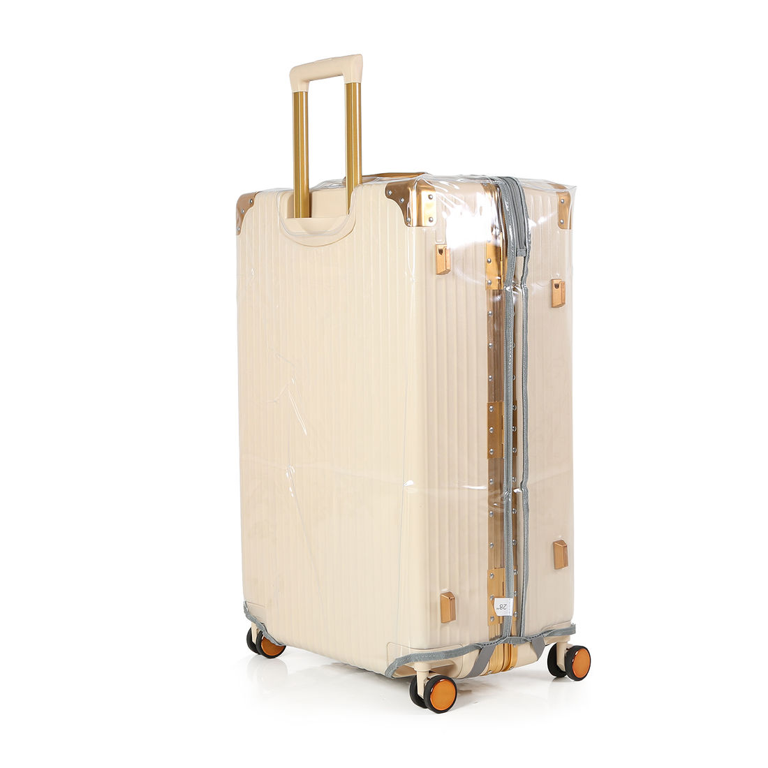 Compre Mala de Viagem Toronto Grande 32kg Bege e Ganhe 1 Capa Transparente