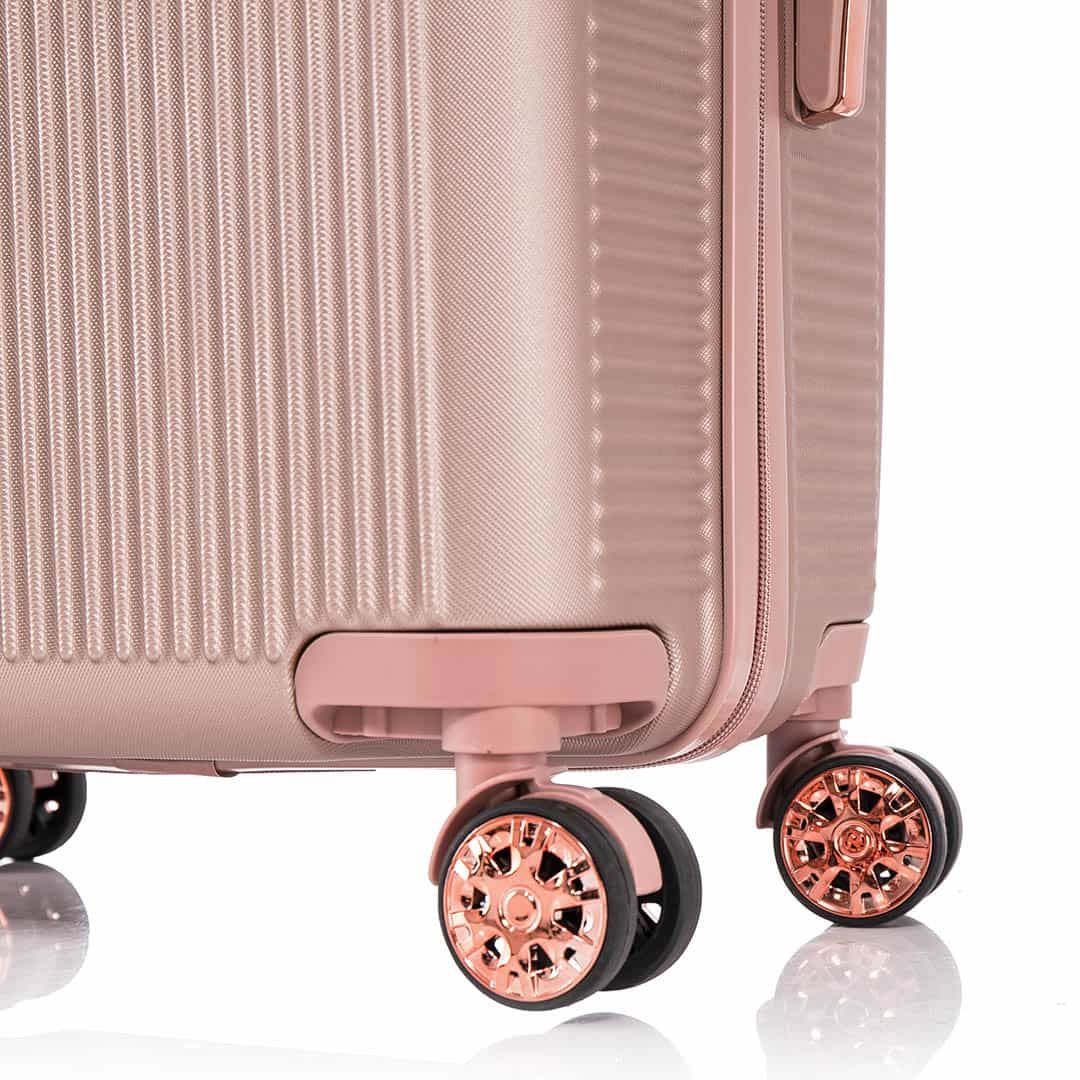 Conjunto de Mala Pequena de Bordo 10kg e Frasqueira Croacia Maloa Rose