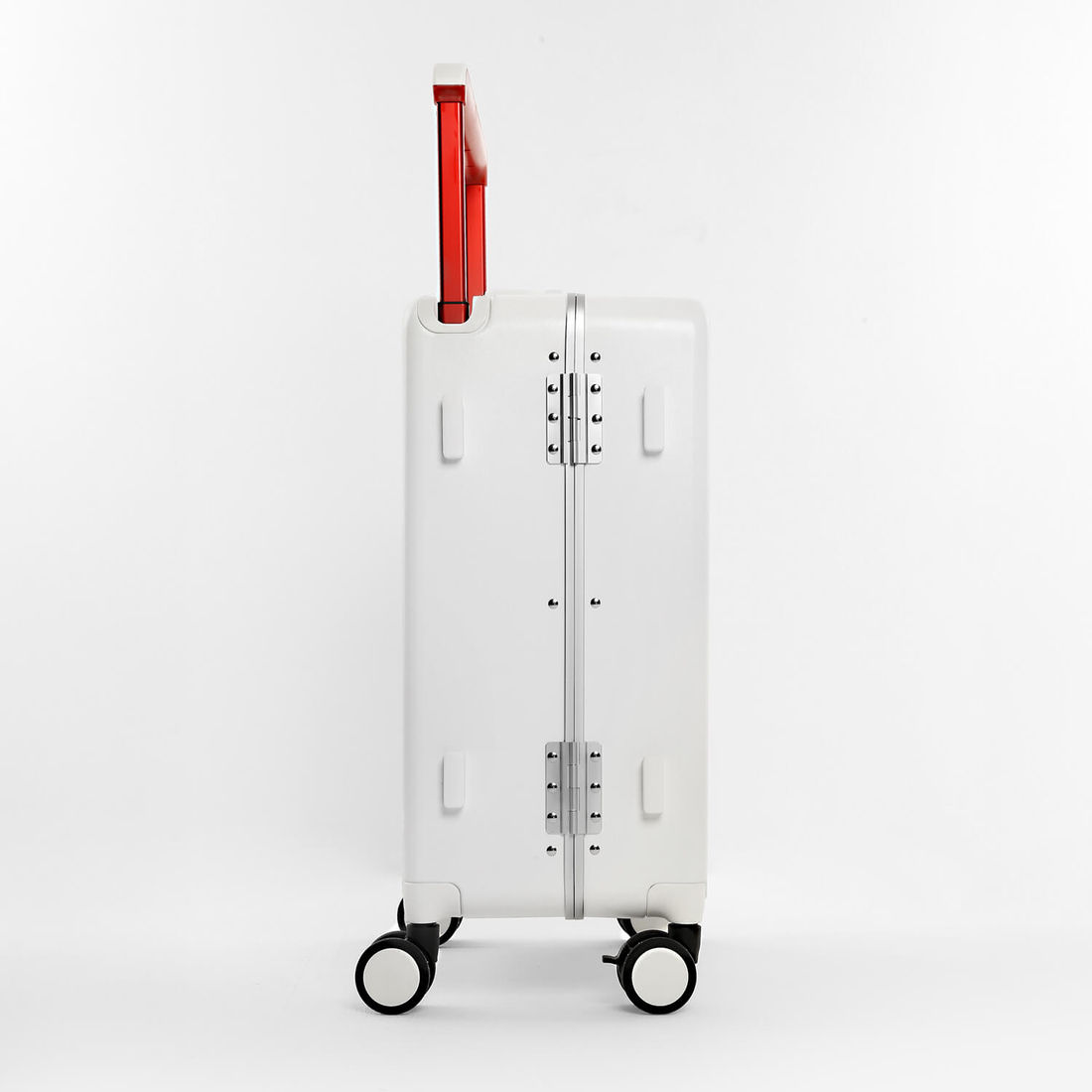 Mala de Viagem Pequena de Bordo 10 kg em Policarbonato Berlim Maloa Branco