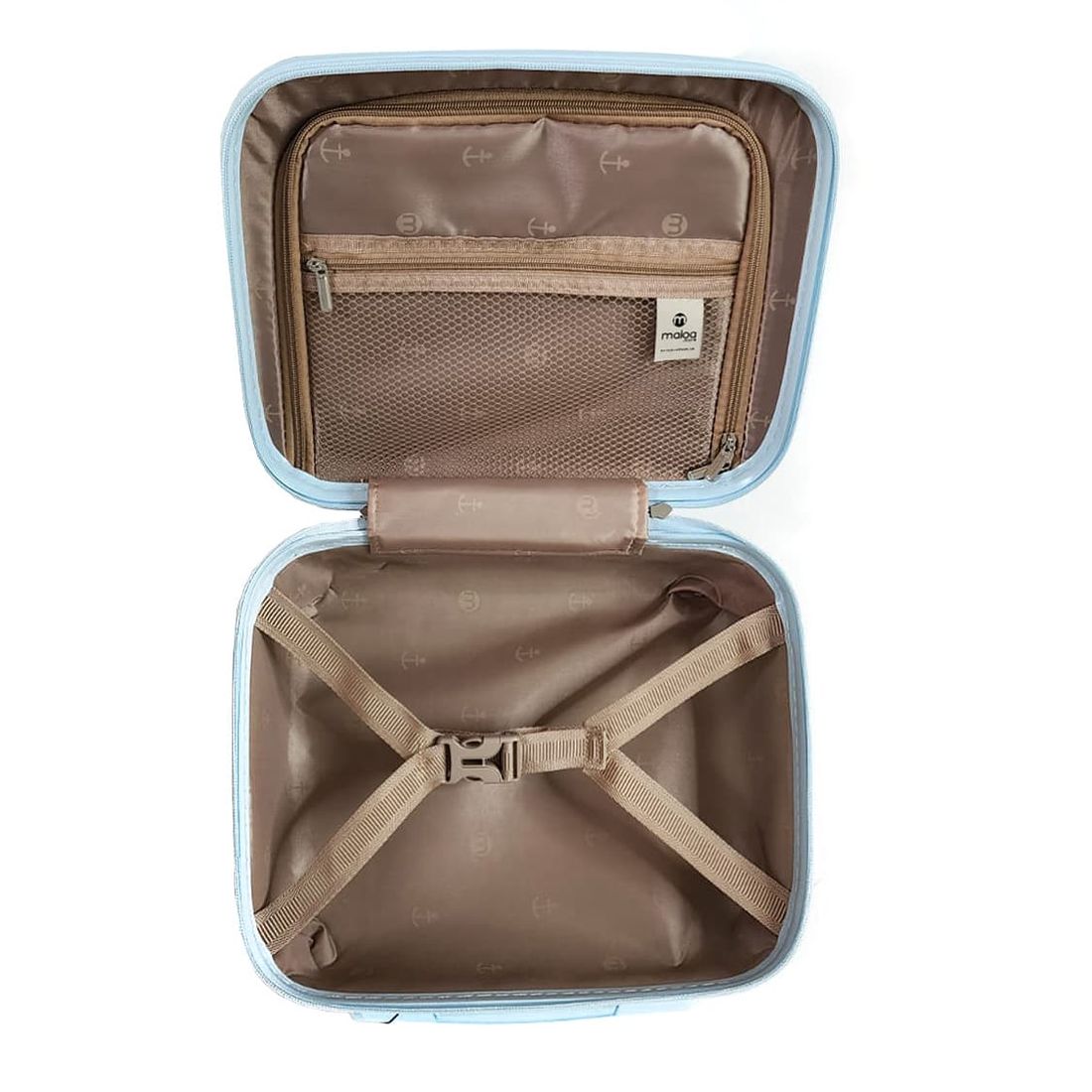 Kit Frasqueira Ibiza Azul, Kit Frasco 7 Peças e Organizador Porta Sapato Azul