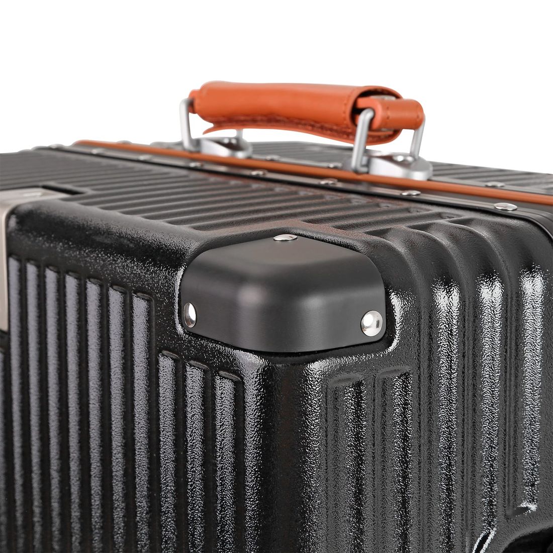 Mala de Viagem Pequena de Bordo 10 kg Policarbonato Capri Maloa Preto Mala de Viagem Pequena de Bordo 10 kg Policarbonato Capri Maloa Preto