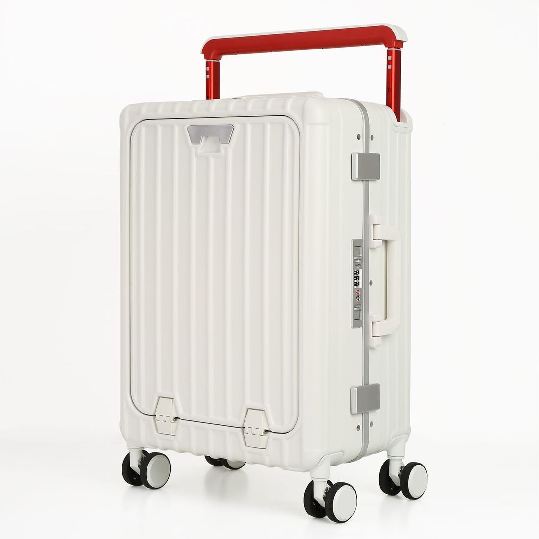 Mala de Viagem Pequena de Bordo 10 kg Policarbonato Islândia Maloa Branco