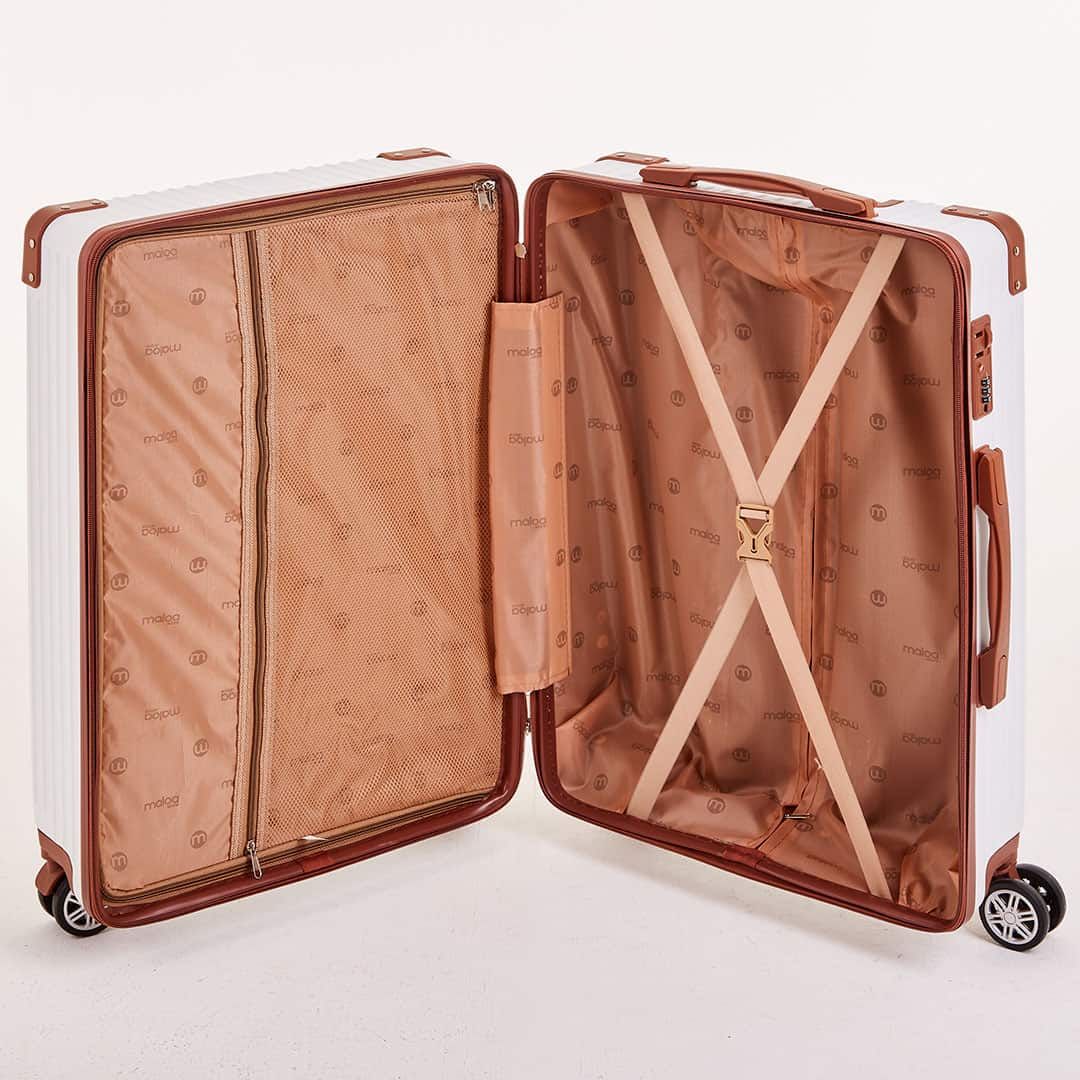 Mala de Viagem Pequena de Bordo 10Kg Italia Maloa Branca Mala de Viagem Pequena de Bordo 10Kg Italia Maloa Branca