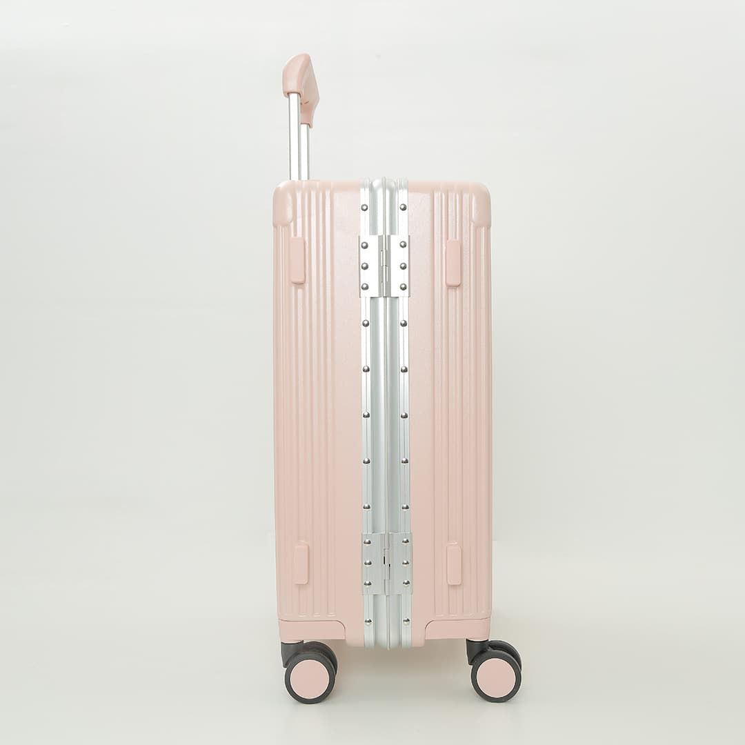 Mala de Viagem Pequena de Bordo 10 kg Policarbonato Suécia Rosa Mala de Viagem Pequena de Bordo 10 kg Policarbonato Suécia Rosa