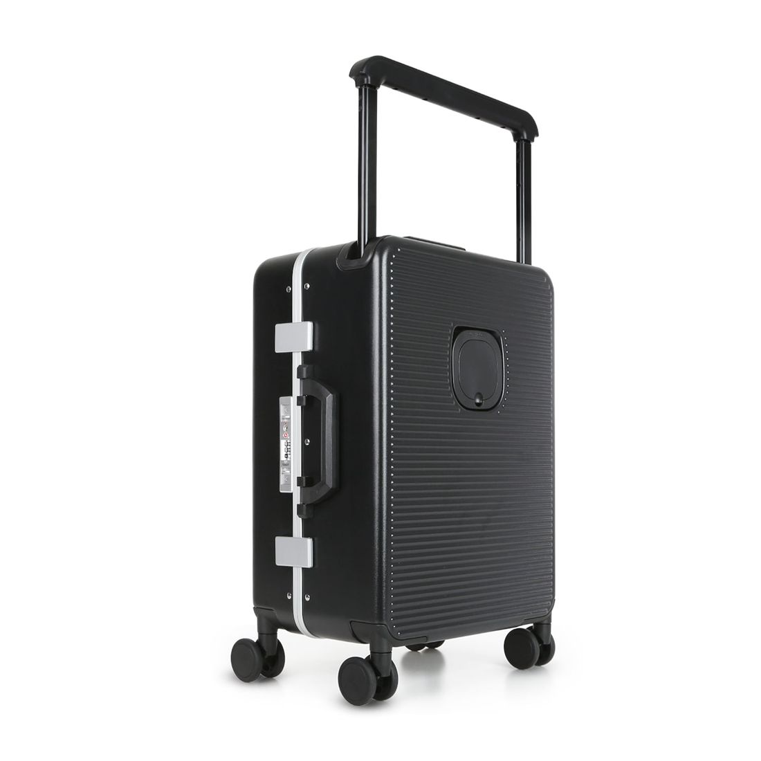 Mala de Viagem Pequena de Bordo 10 kg em Policarbonato Barcelona Maloa Preto Mala de Viagem Pequena de Bordo 10 kg em Policarbonato Barcelona Maloa Preto