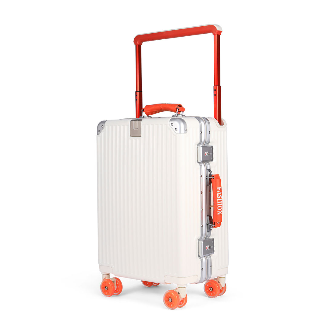 Mala de Viagem Pequena de Bordo 10kg em Policarbonato Veneza Maloa Branco Mala de Viagem Pequena de Bordo 10kg em Policarbonato Veneza Maloa Branco