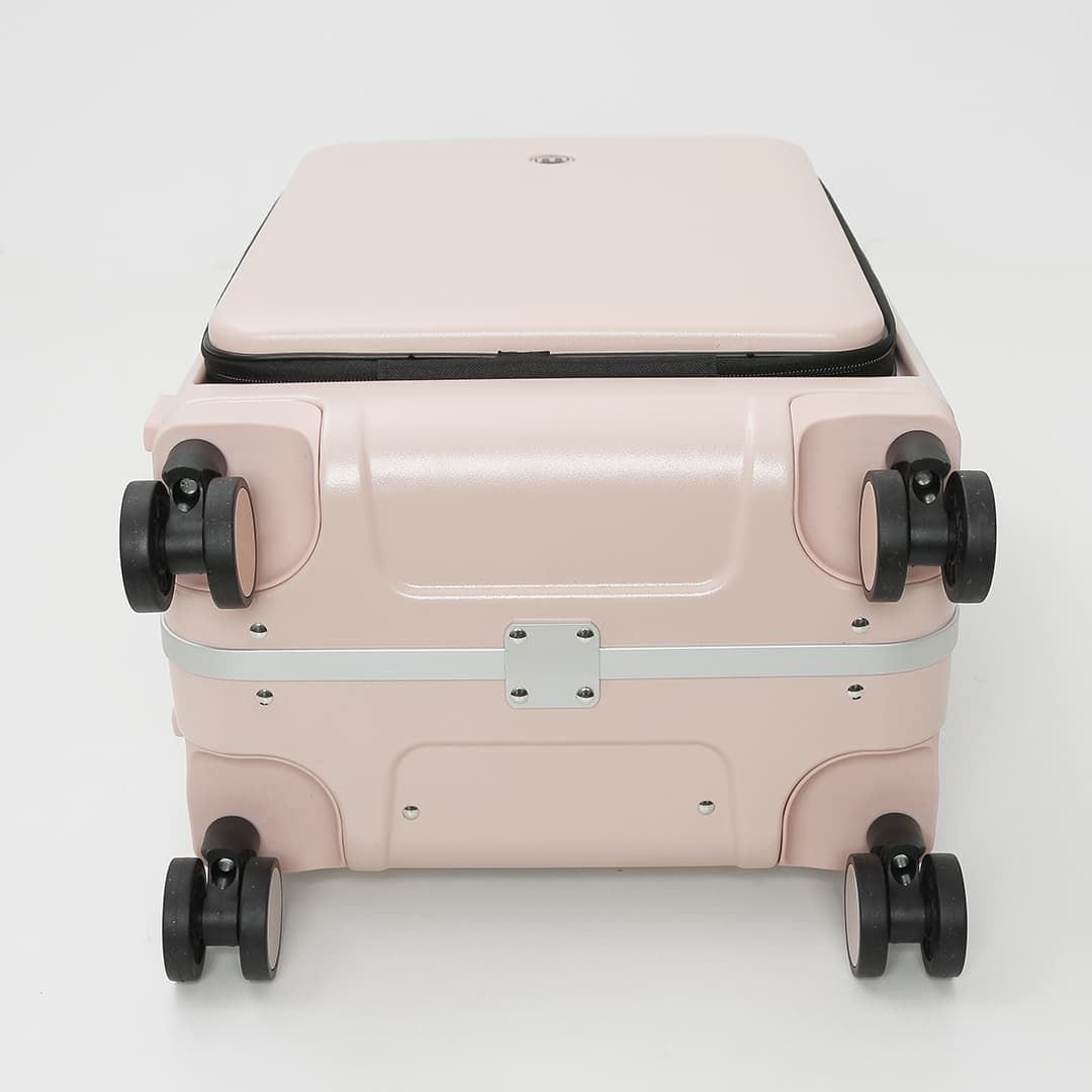 Kit de Mala Pequena de Bordo 10 kg Bélgica Rosa, Kit Frascos 7 Pecas, Organizador Sapato, Organizador Colorful Life e Home Spray Aroma`loa