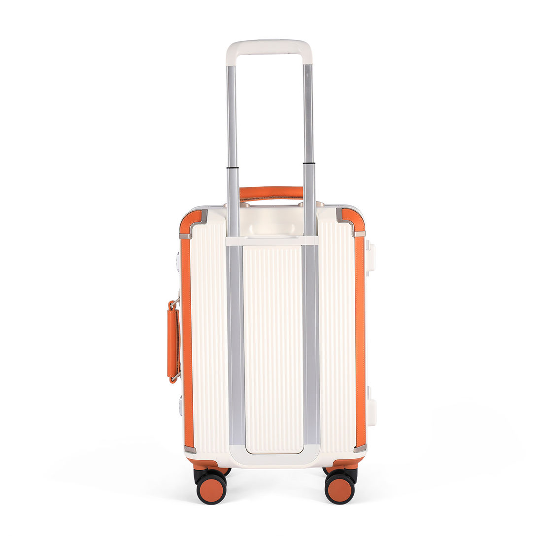 Conjunto de Mala Pequena de Bordo 10kg em Policarbonato Vienna Maloa Branco Conjunto de Mala Pequena de Bordo 10kg em Policarbonato Vienna Maloa Branco