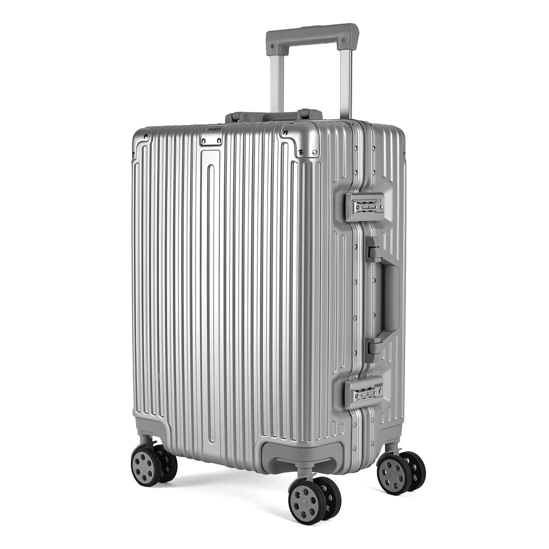 Kit de Viagem com 4 Peças Policarbonato ABS Noruega Maloa Prata