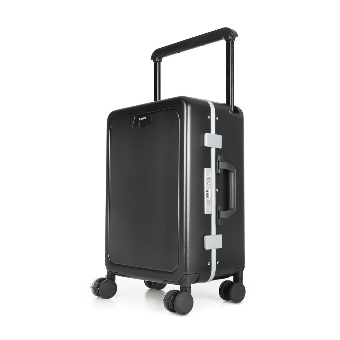 Mala de Viagem Pequena de Bordo 10 kg em Policarbonato Barcelona Maloa Preto Mala de Viagem Pequena de Bordo 10 kg em Policarbonato Barcelona Maloa Preto