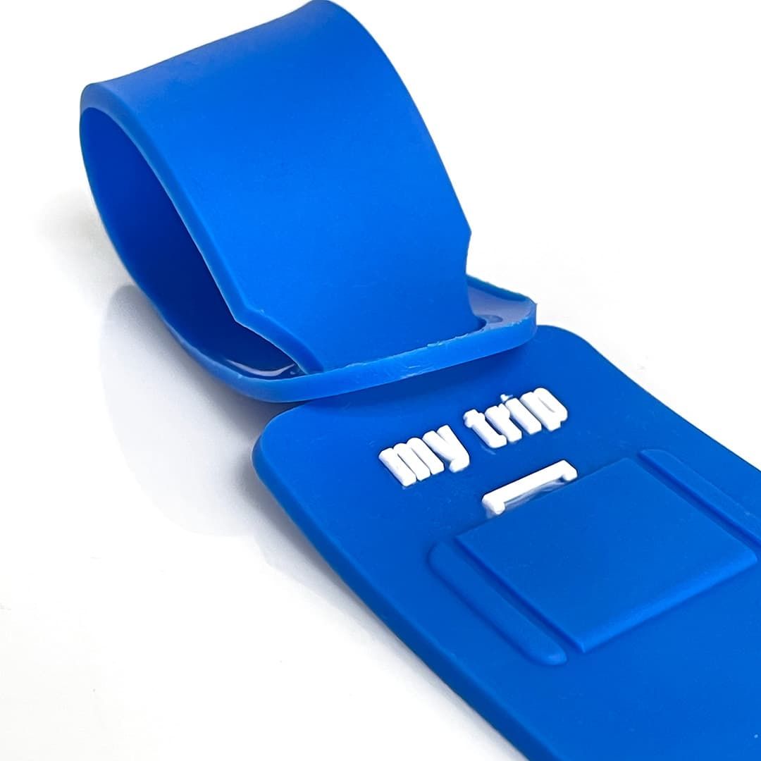 Tag de Malas My Trip Maloa Azul Pinguim Tag de Malas My Trip Maloa Azul Pinguim