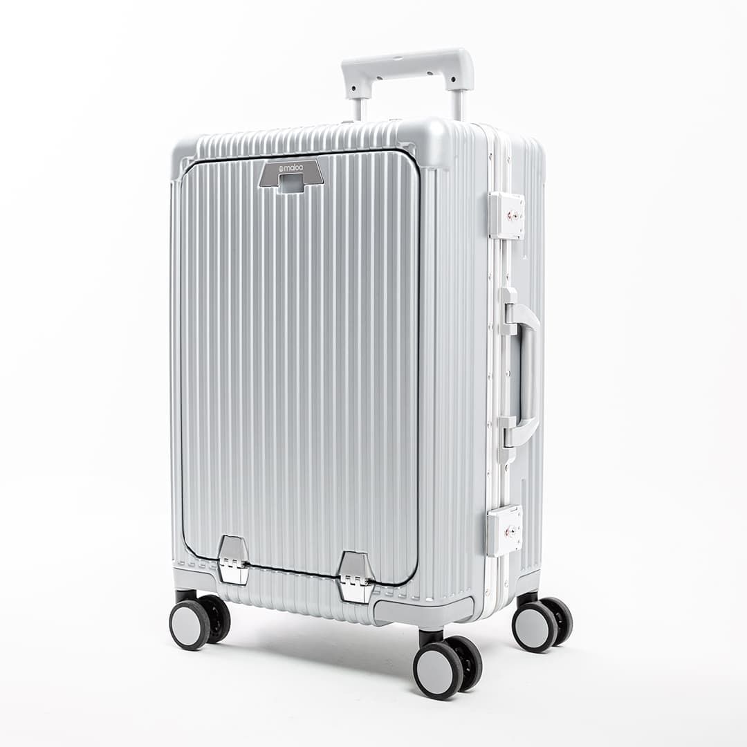 Mala de Viagem Pequena de Bordo 10 kg Policarbonato Suécia Prata