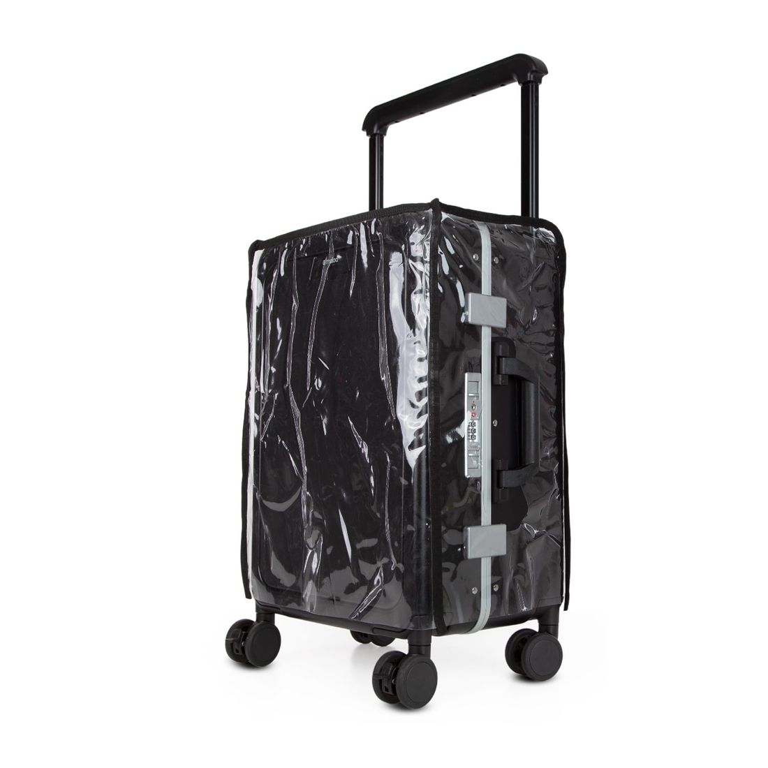 Mala de Viagem Pequena de Bordo 10 kg em Policarbonato Barcelona Maloa Preto Mala de Viagem Pequena de Bordo 10 kg em Policarbonato Barcelona Maloa Preto