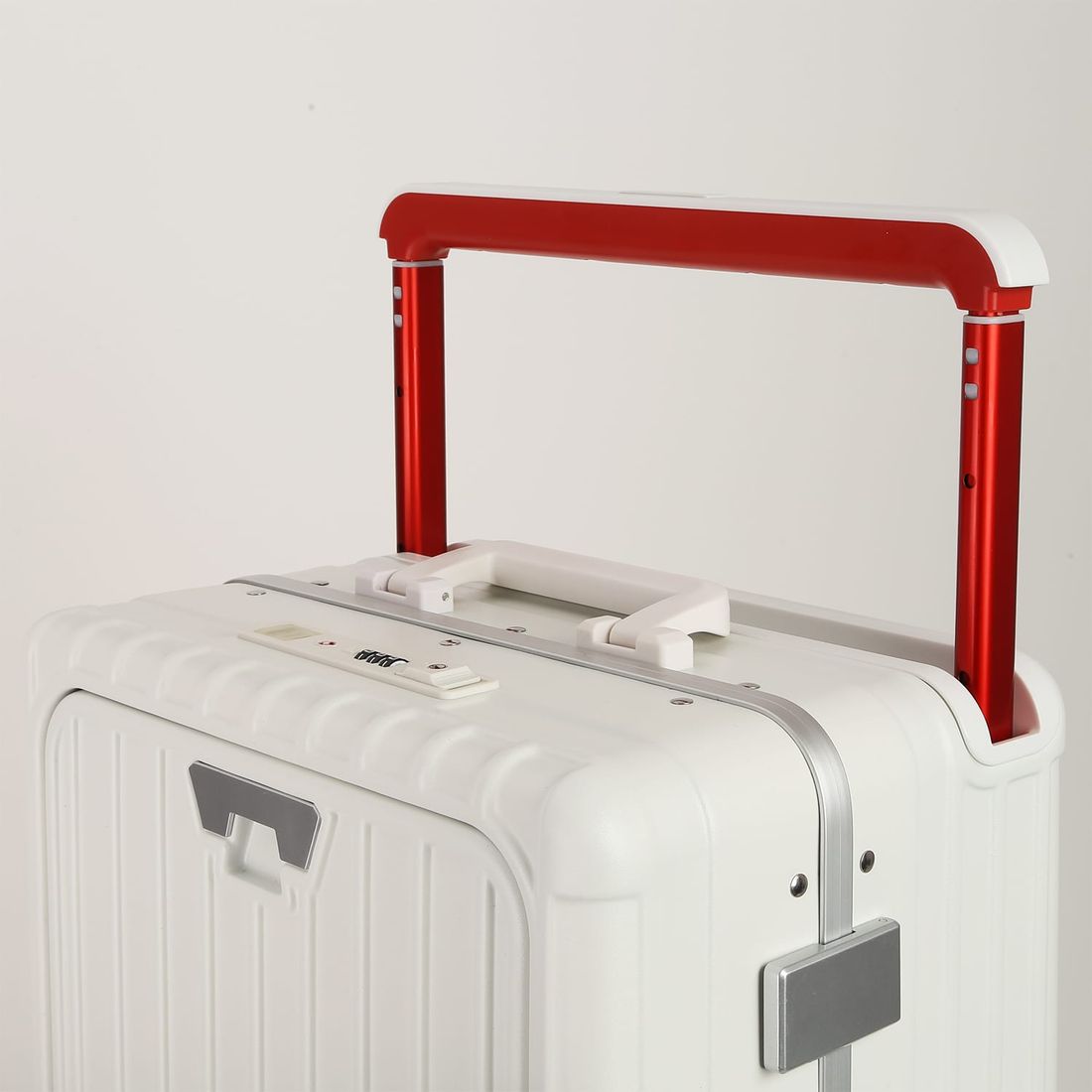 Mala de Viagem Pequena de Bordo 10 kg Policarbonato Islândia Maloa Branco