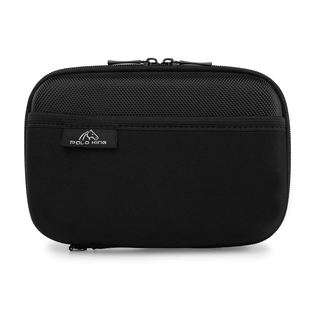Nécessaire Porta Eletrônicos em Poliéster Preto Nécessaire Porta Eletrônicos em Poliéster Preto