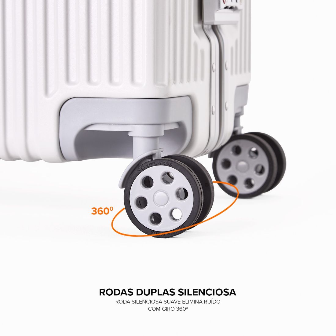 Kit de Malas com 3 Peças Noruega Branco e 1 Capa M de Mala Maloa Preto e 1 Capa G Viajar Faz Bem Kit de Malas com 3 Peças Noruega Branco e 1 Capa M de Mala Maloa Preto e 1 Capa G Viajar Faz Bem