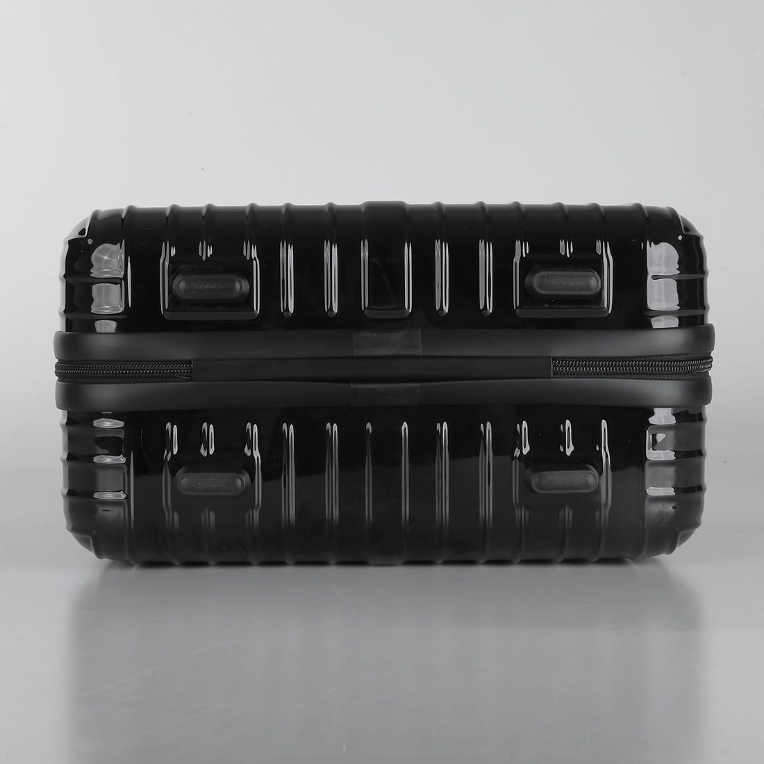 Conjunto Mala de Viagem Pequena de Bordo 10kg ABS Policarbonato com Expansor e Frasqueira Brasil Maloa Preto Conjunto Mala de Viagem Pequena de Bordo 10kg ABS Policarbonato com Expansor e Frasqueira Brasil Maloa Preto