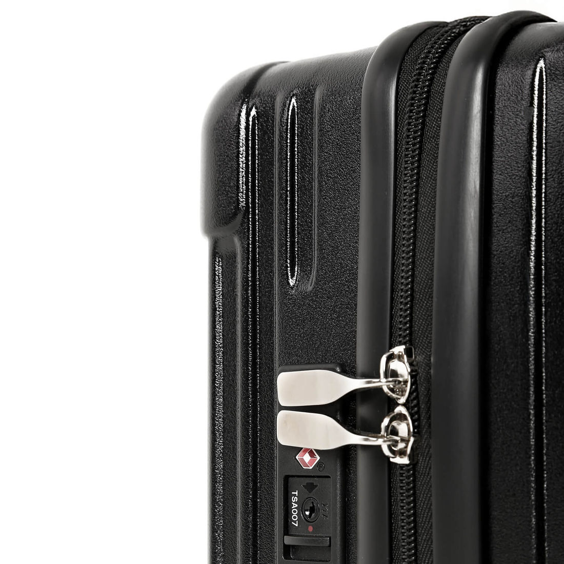 Conjunto de Mala de Bordo 10 kg e Frasqueira Suecia Maloa Preto