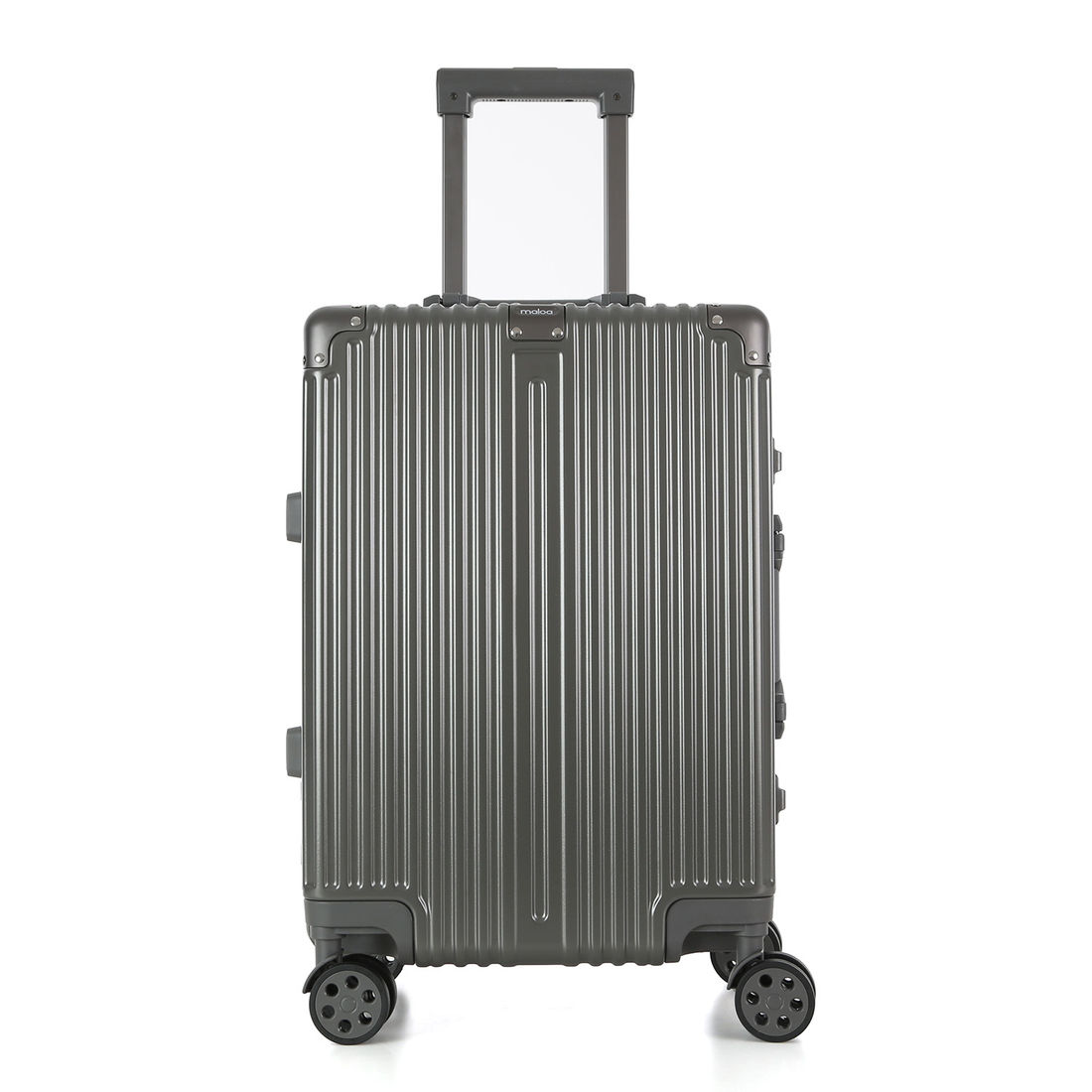 Kit de Viagem com 3 Peças Policarbonato ABS Noruega Maloa Chumbo