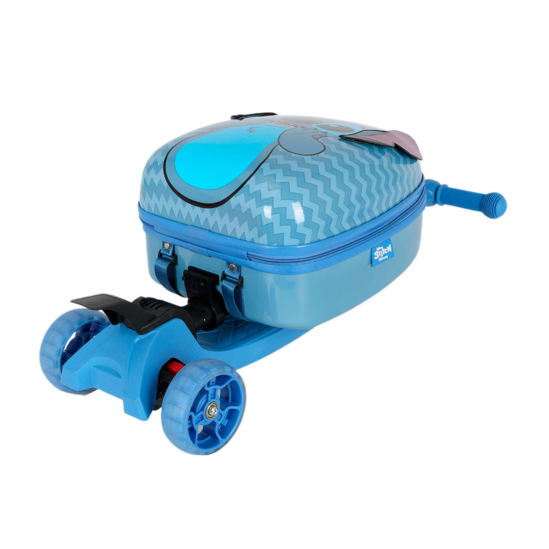 Mala de Viagem Infantil com Patinete em Policarbonato Stitch Surprise Mala de Viagem Infantil com Patinete em Policarbonato Stitch Surprise