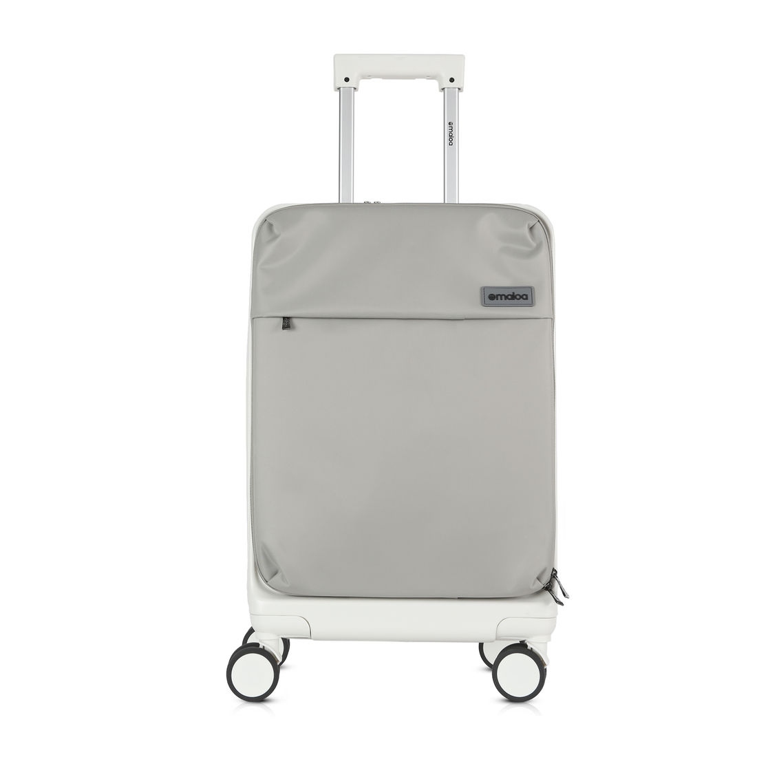 Mala de Viagem Pequena de Bordo 10 kg Policarbonato Cuba Maloa Bege Mala de Viagem Pequena de Bordo 10 kg Policarbonato Cuba Maloa Bege