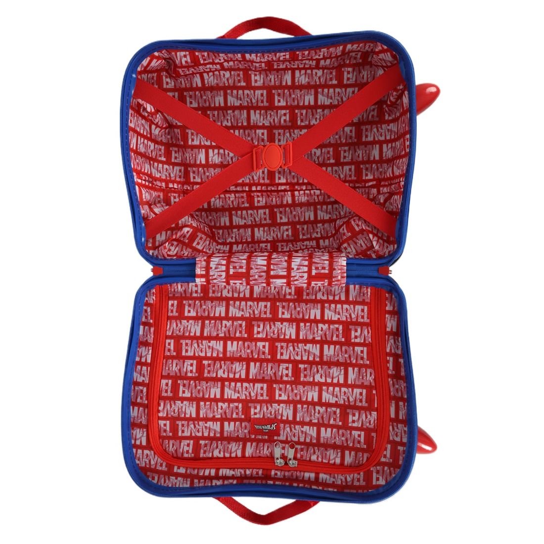 Mala de Viagem Infantil de Bordo em PC Homem-Aranha Preto