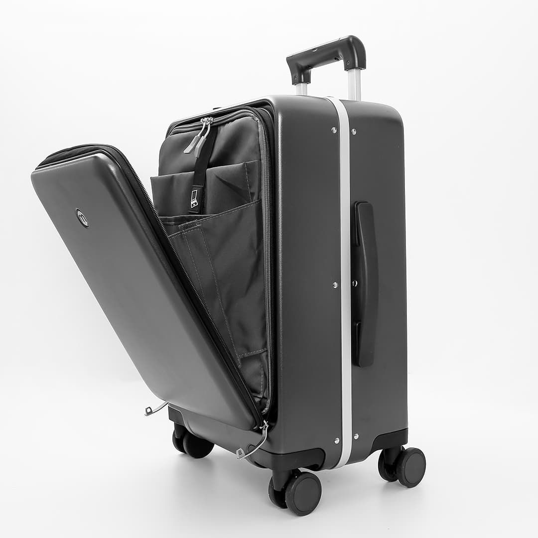 Mala de Viagem Pequena de Bordo 10 kg em Policarbonato Bélgica Maloa Chumbo Mala de Viagem Pequena de Bordo 10 kg em Policarbonato Bélgica Maloa Chumbo
