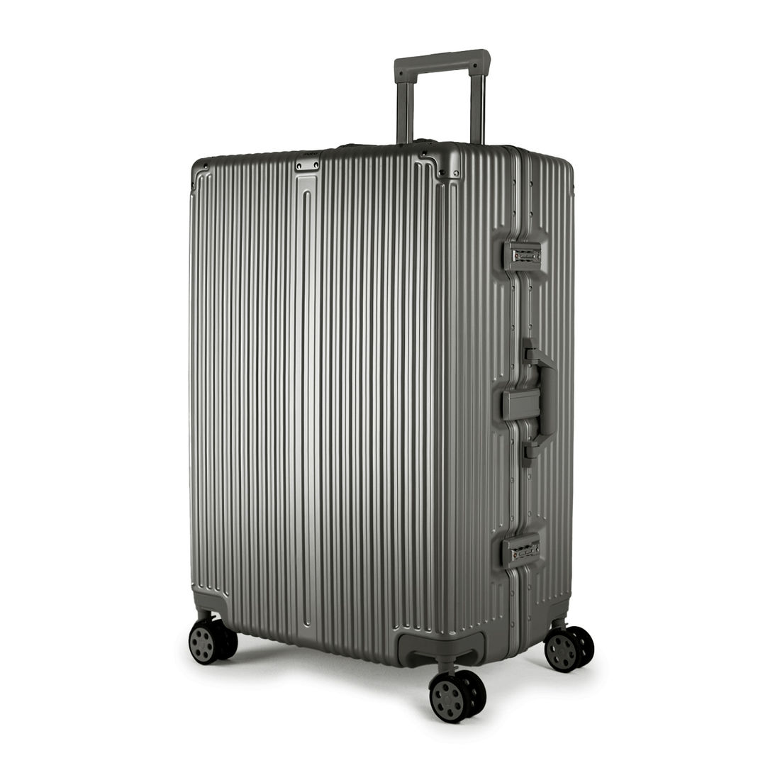 Mala de Viagem Grande 32kg Policarbonato ABS Noruega Maloa Chumbo