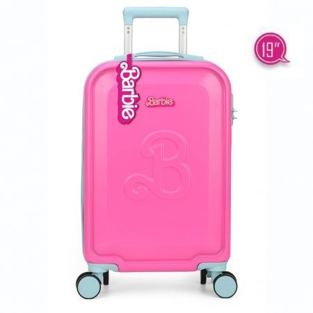 Mala de Viagem Pequena de Bordo 10kg Infantil Barbie The Movie Pink Mala de Viagem Pequena de Bordo 10kg Infantil Barbie The Movie Pink