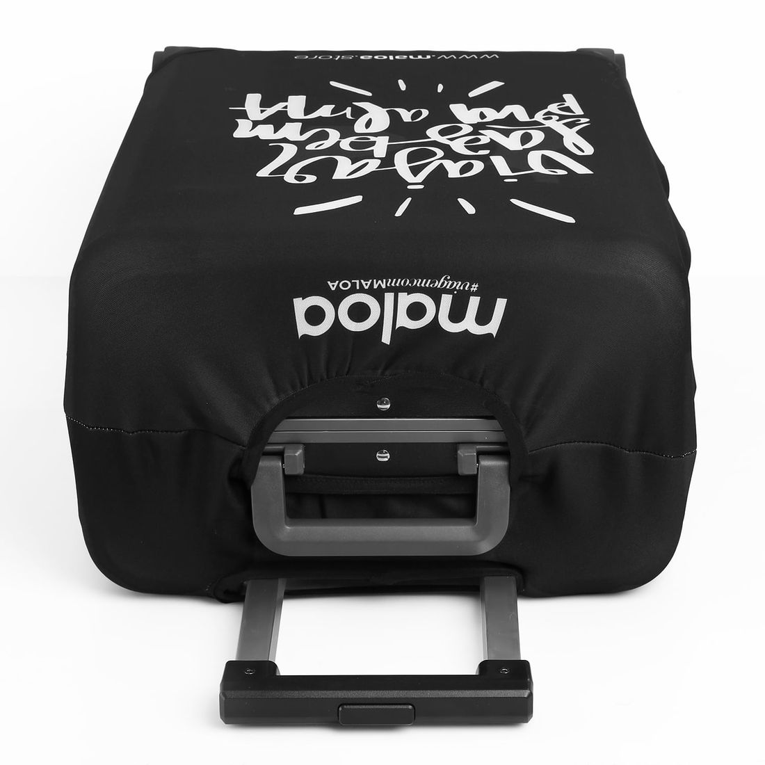 Kit de Mala Media 23 kg e Grande 32 kg, Bolsa Confort Branca e 2 Capa Viajar Faz Bem M e G Preto Kit de Mala Media 23 kg e Grande 32 kg, Bolsa Confort Branca e 2 Capa Viajar Faz Bem M e G Preto