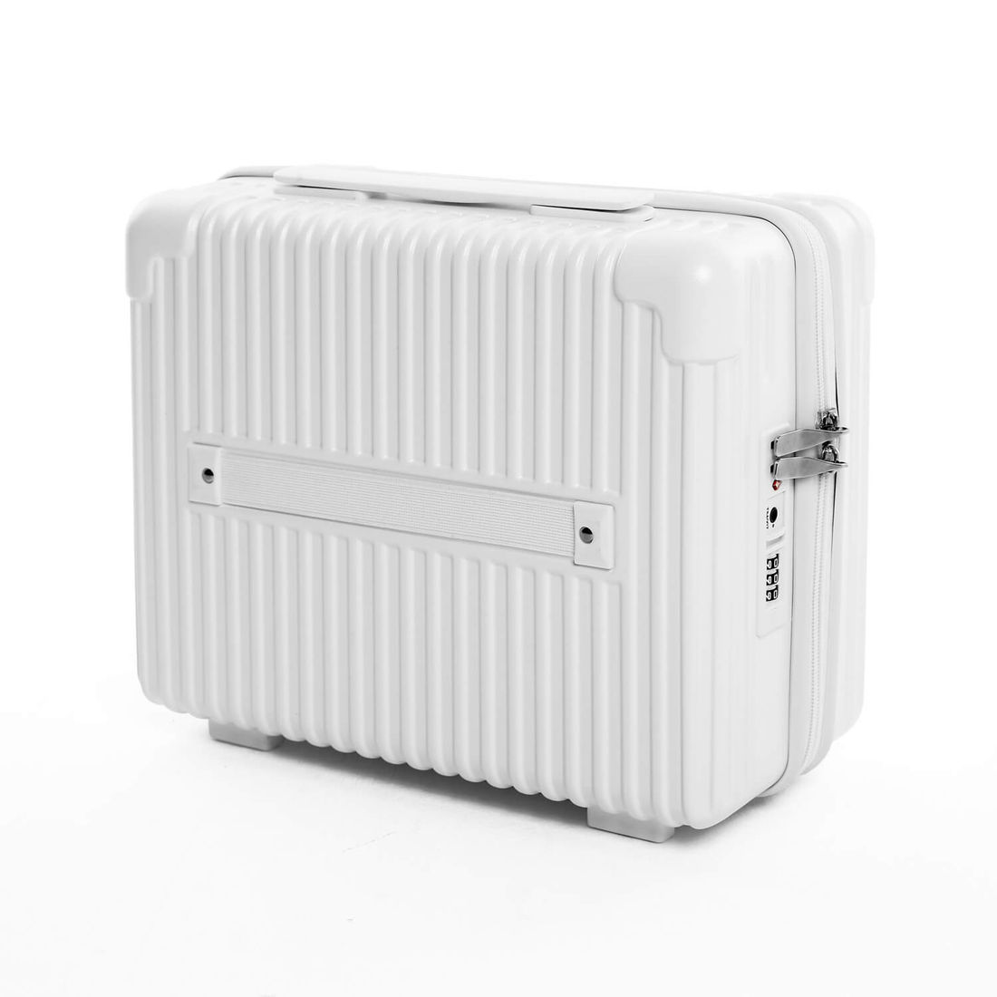 Conjunto de Mala de Bordo 10 kg e Frasqueira Suecia Maloa Branco