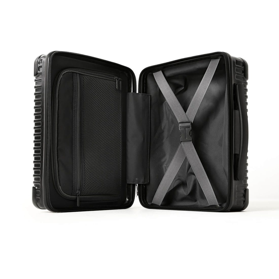 Conjunto de Mala de Bordo 10 kg e Frasqueira Suecia Maloa Preto