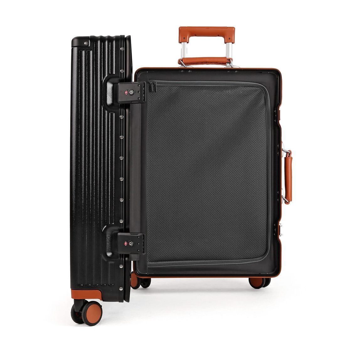 Mala de Viagem Pequena de Bordo 10 kg Policarbonato Capri Maloa Preto Mala de Viagem Pequena de Bordo 10 kg Policarbonato Capri Maloa Preto