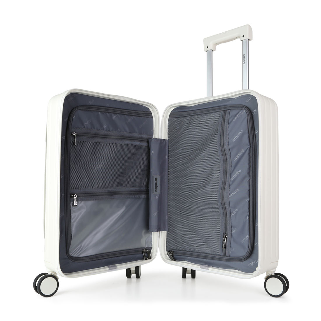 Mala de Viagem Pequena de Bordo 10 kg Policarbonato Cuba Maloa Bege