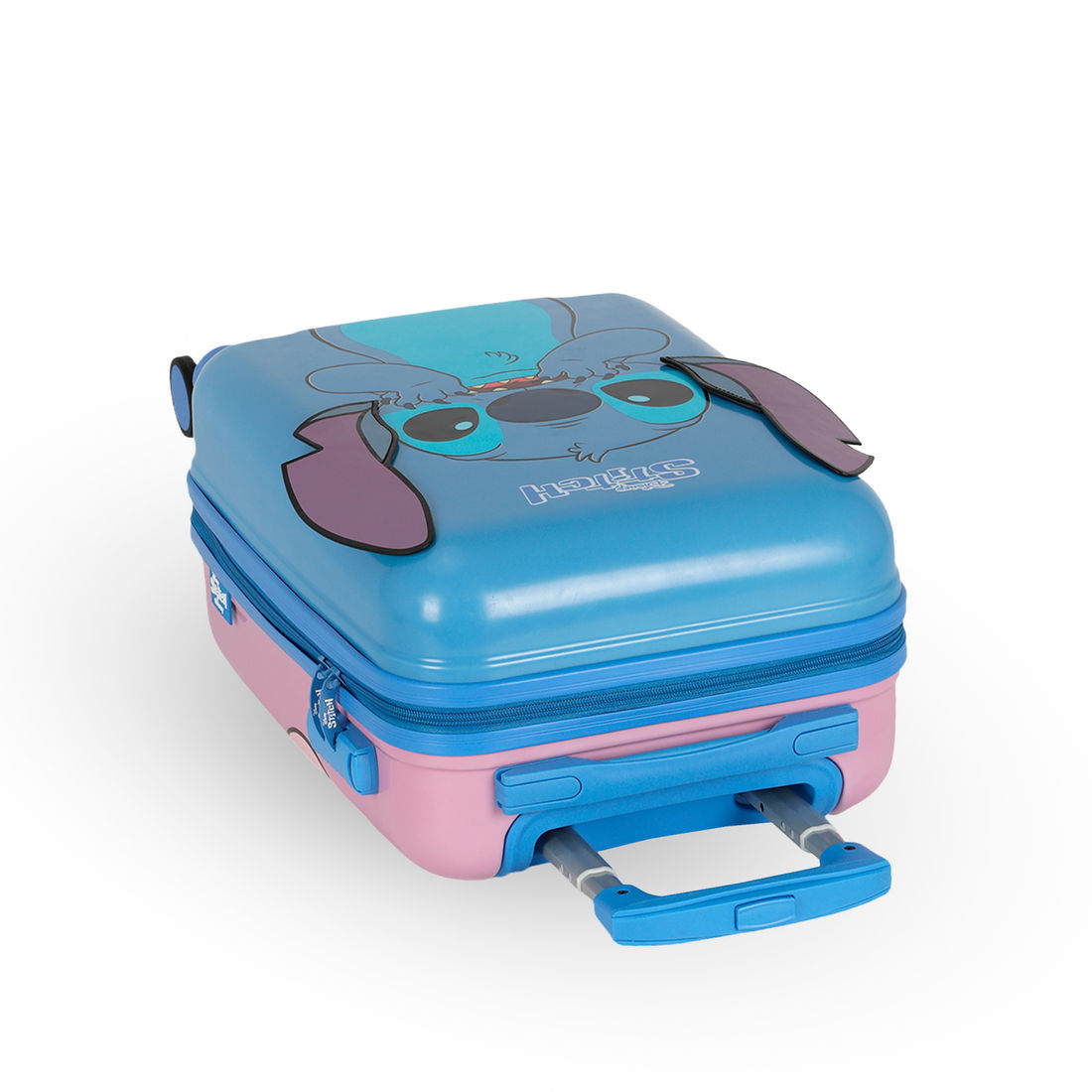 Mala de Viagem Pequena de Bordo 10kg Policarbonato Dupla Stitch e Angel Mala de Viagem Pequena de Bordo 10kg Policarbonato Dupla Stitch e Angel