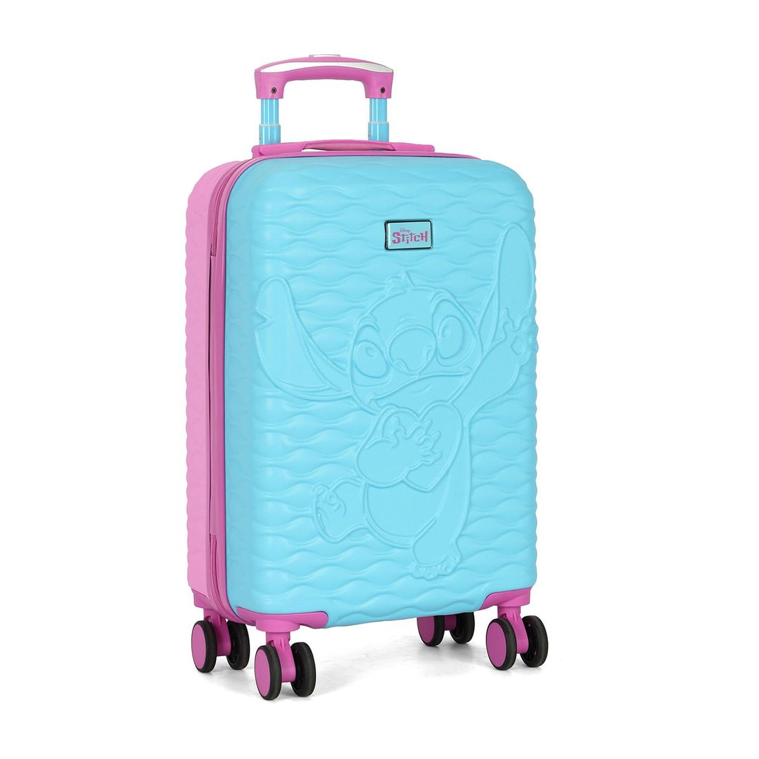 Mala de Viagem Pequena de Bordo 10 kg em ABS Stitch & Angel Love Mala de Viagem Pequena de Bordo 10 kg em ABS Stitch & Angel Love