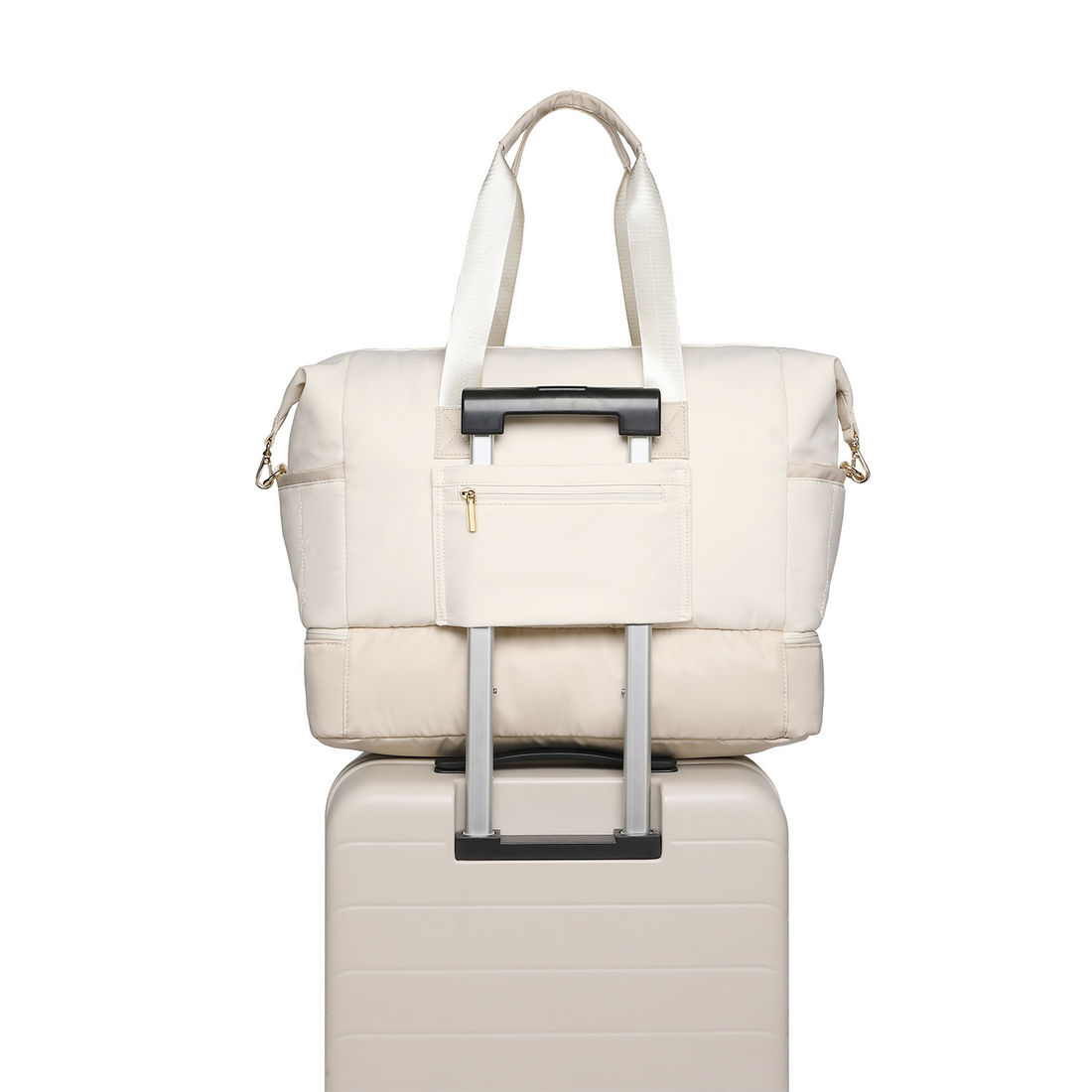 Bolsa de Viagem em Poliéster Multifuncional Nomad Maloa Bege Bolsa de Viagem em Poliéster Multifuncional Nomad Maloa Bege