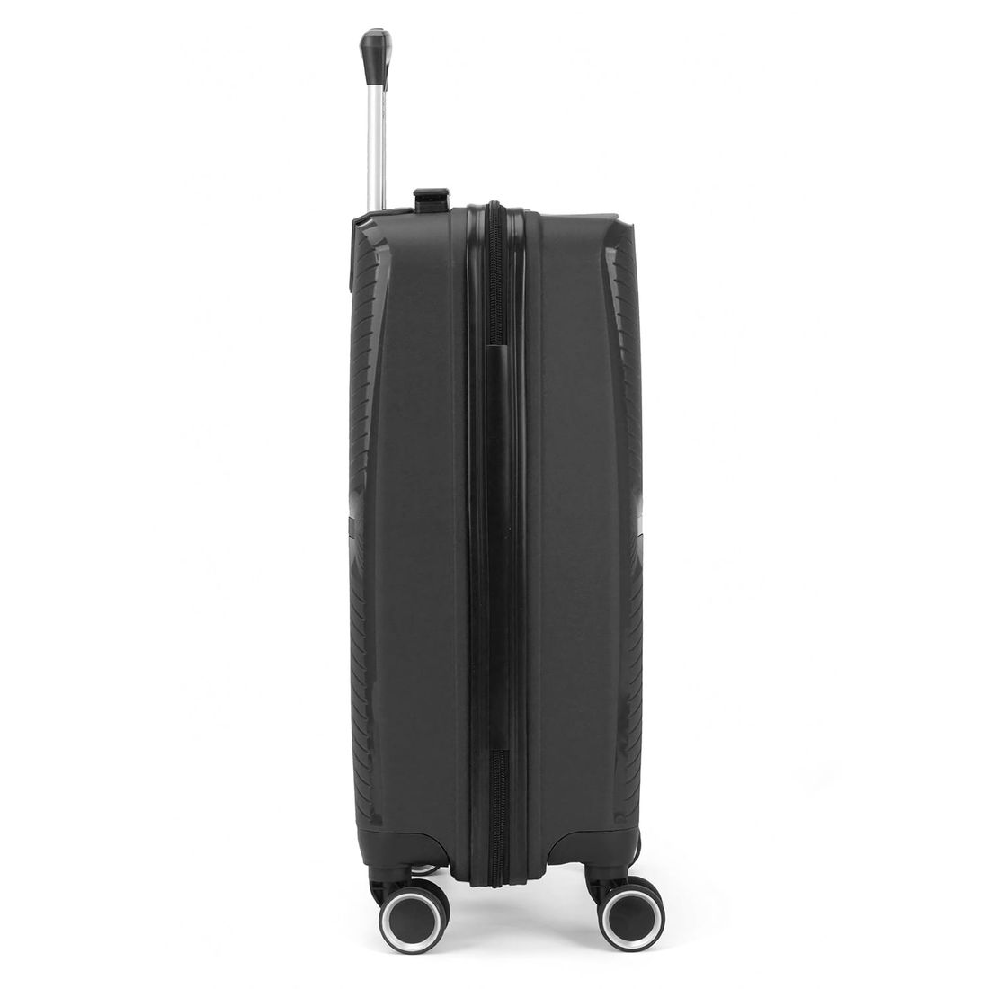 Mala de Viagem Pequena de Bordo 10kg em Polipropileno Milão Preto