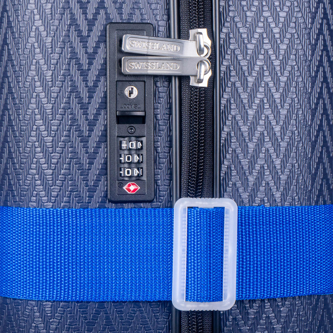 Cinta para Mala de Viagem Simples Azul Cinta para Mala de Viagem Simples Azul