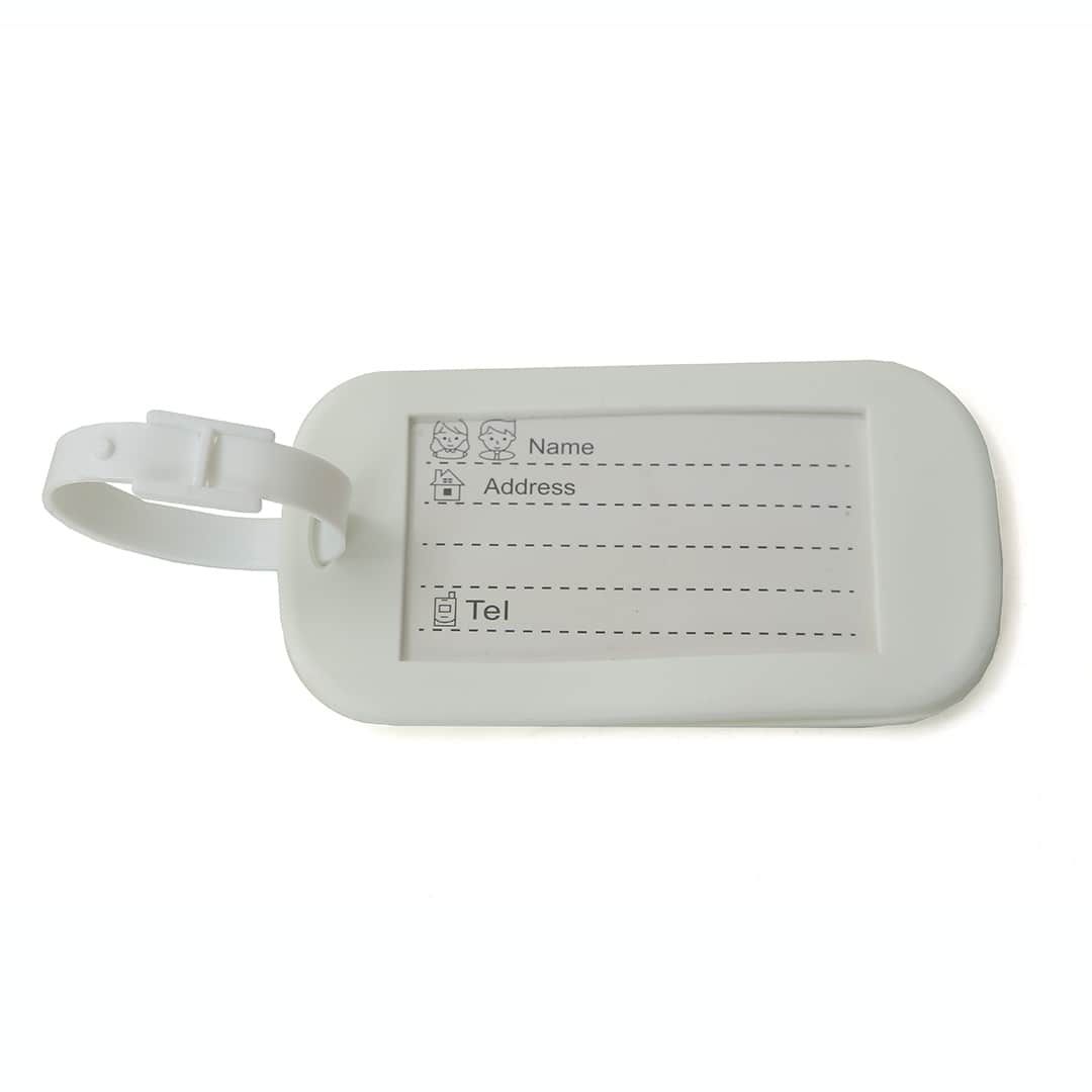 Kit de Mala Pequena de Bordo Brasil Preta e Branca com Tag Good Travel Preta e Branca