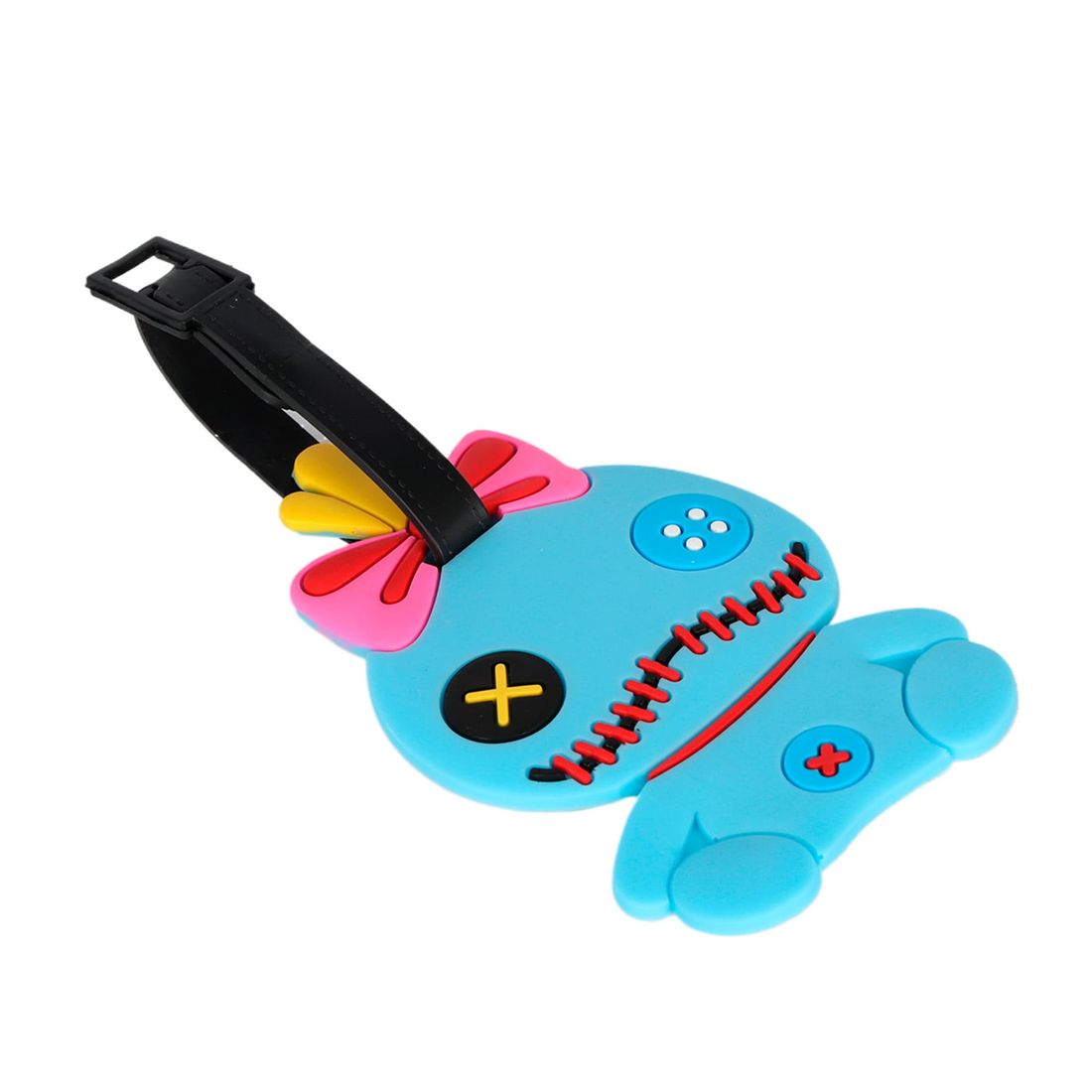 Tag Identificador de Bagagem para Malas de Viagem em PVC Xepa Azul