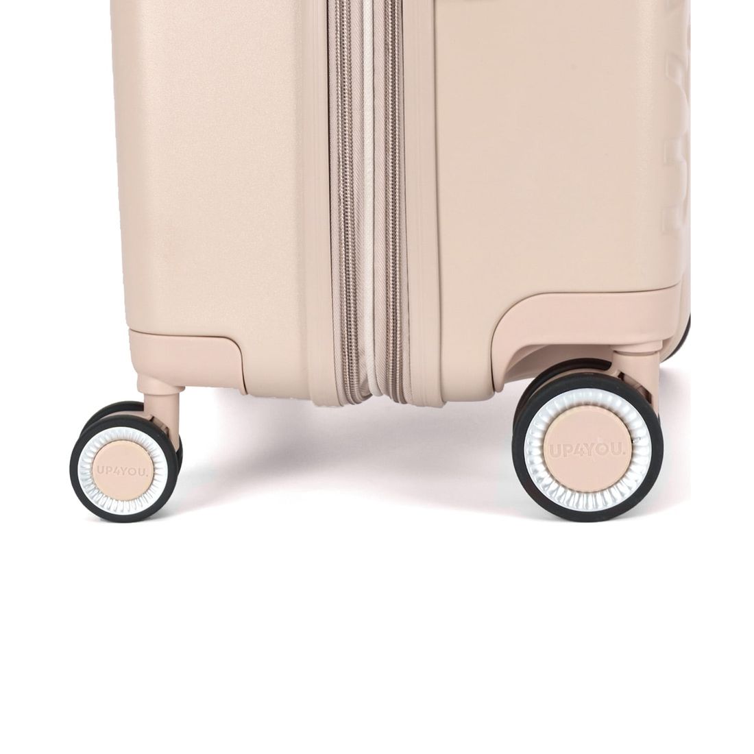 Mala de Viagem Pequena de Bordo 10kg com Expansor Katerini Bege